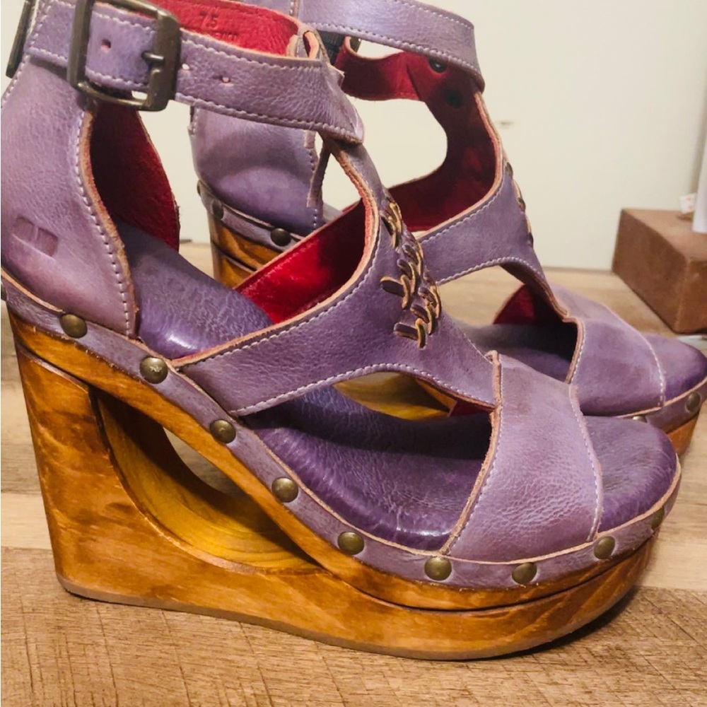 Bed stu Millennial  wedge  size 7.5 worn twice